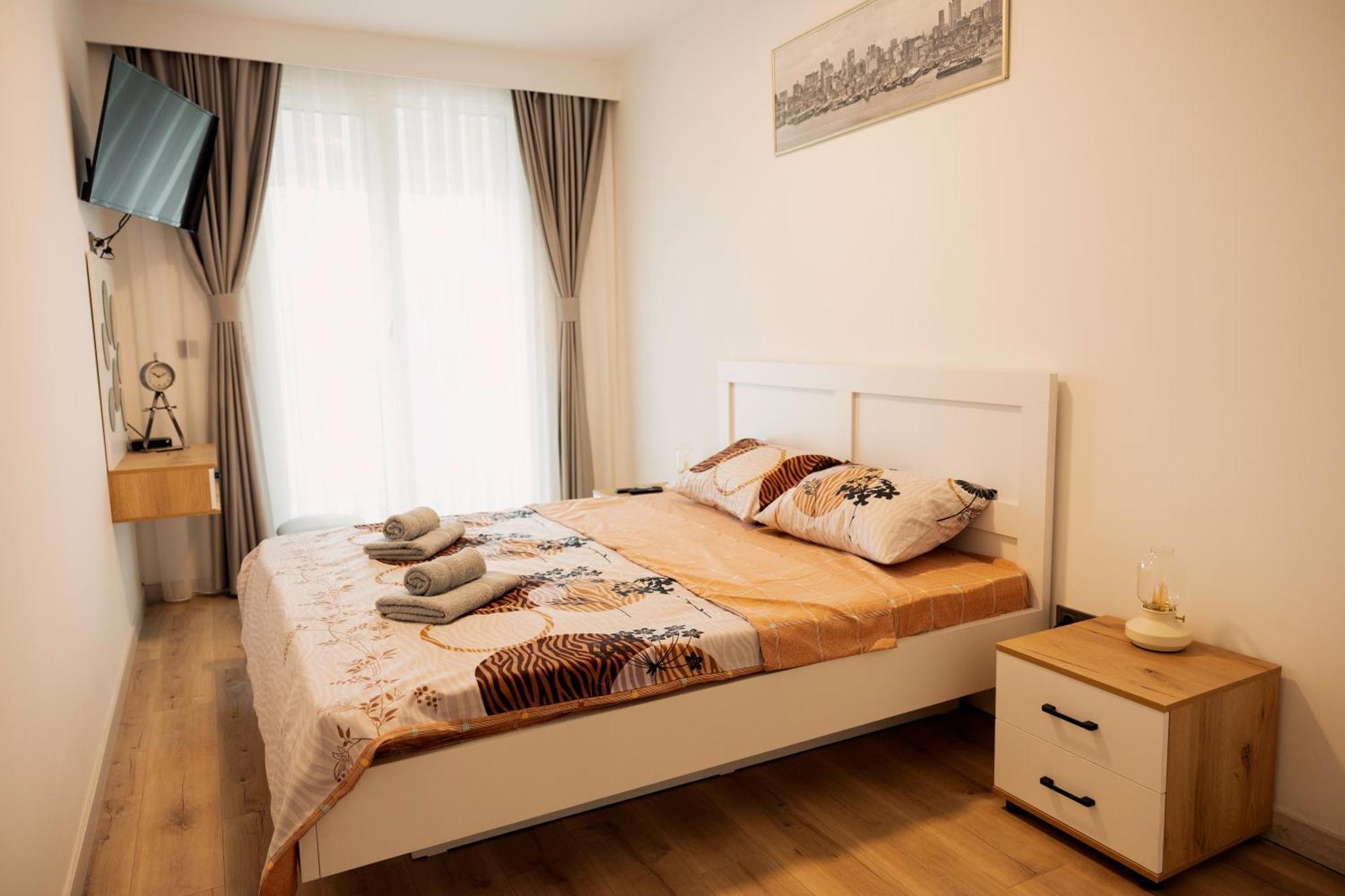 33Rd Floor Twin Apartments In Cevahir Sky City Complex With Pool, Spa, Fitness And Parking Included In Price Skopje Exteriér fotografie