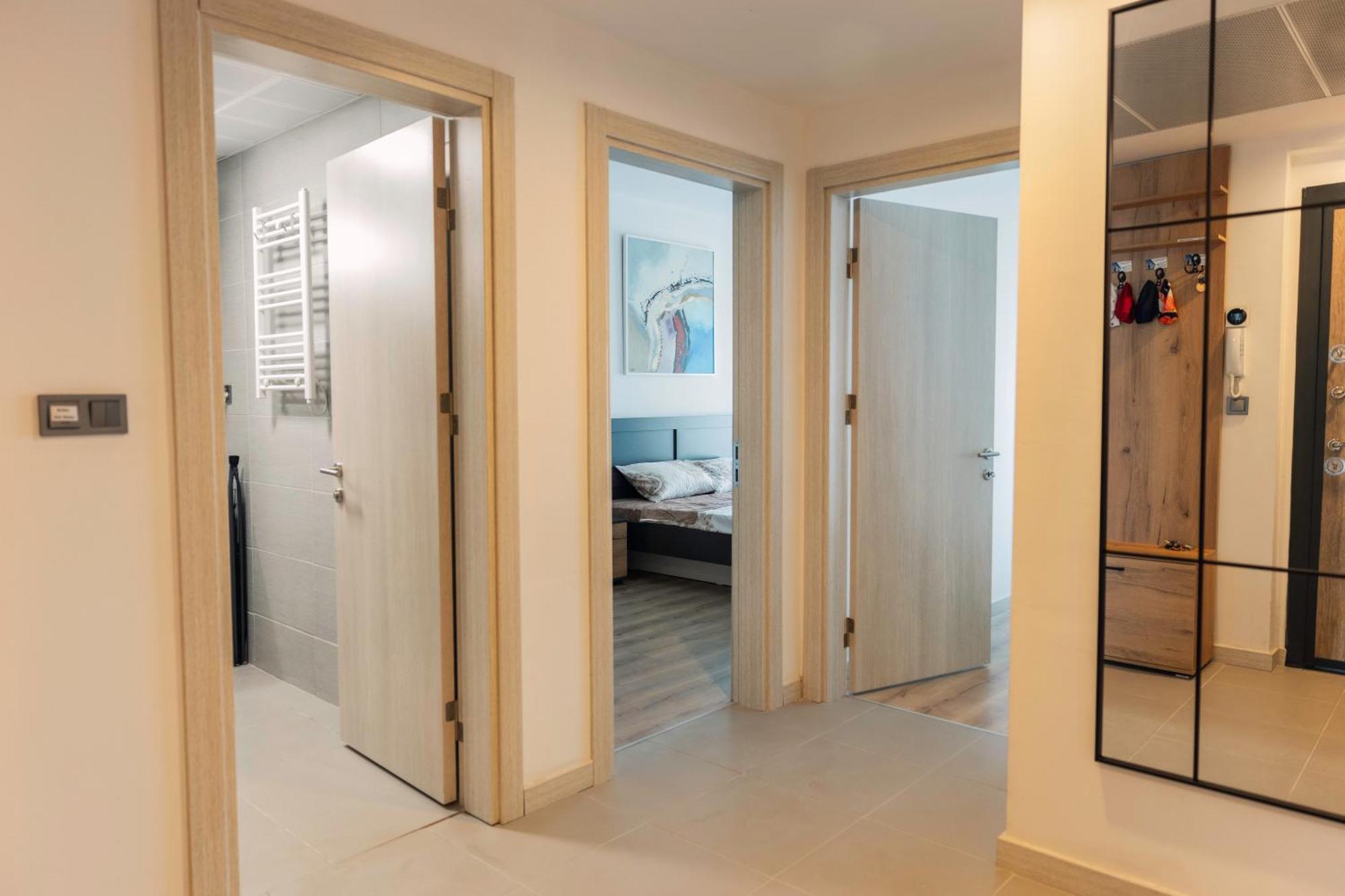 33Rd Floor Twin Apartments In Cevahir Sky City Complex With Pool, Spa, Fitness And Parking Included In Price Skopje Exteriér fotografie